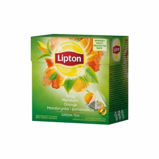 Чай Lipton зелений "Mandarine orange" 20 пакетиків (5063270108376)