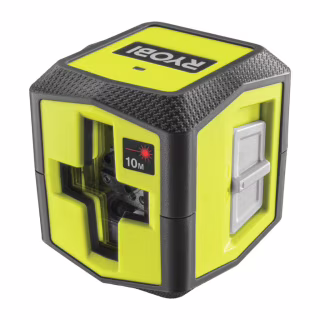 Лазерний нівелір Ryobi RBCLLR1 до 10м, перехресний, червоний промінь (5133004863)
