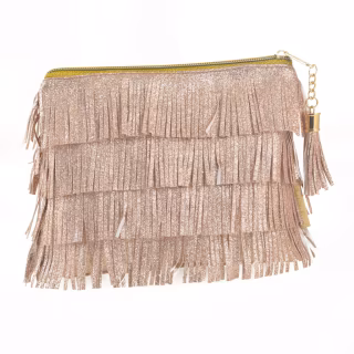 Пенал Yes Косметичка Weekend Charm 1 отделение Золотистый (532716)