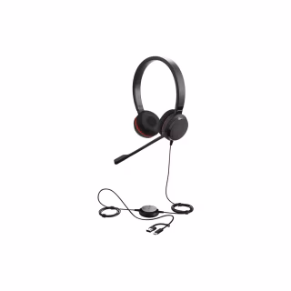 Навушники Jabra Evolve 30 II MS USB Type-C/Type-A Stereo Black (5399-823-369)