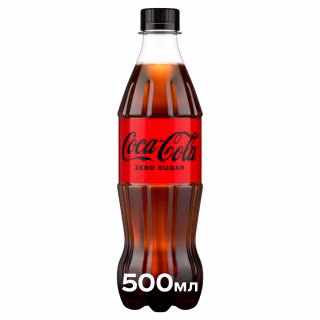 Напій Coca-Cola Zero Безалкогольний сильногазований Без цукру 500 мл (5449000131836)