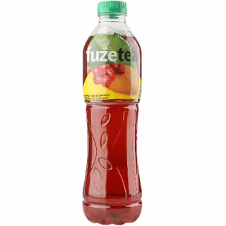 Напій Fuzetea Чай холодний чорний Зі смаком персика та гібіскуса 1 л (5449000239990)
