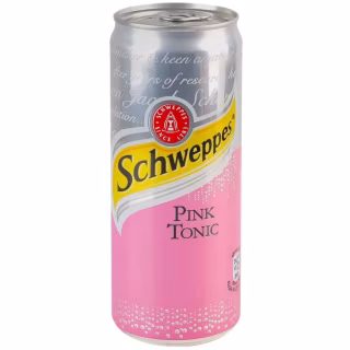 Напиток Schweppes Pink Tonic Безалкогольный сильногазированный 330 мл (5449000303615)
