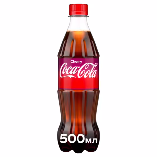 Напій Coca-Cola Cherry Безалкогольний сильногазований Зі смаком вишні 500 мл (54492790)