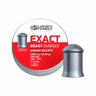 Пульки JSB Diabolo Exact Beast 4,52 мм, 1,05 г, 250 шт/уп (546279-250)