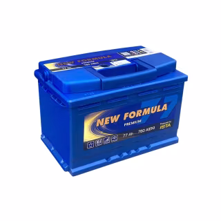 Акумулятор автомобільний NEW FORMULA PREMIUM 77Ah Ев (-/+) (760EN) (5772304209)