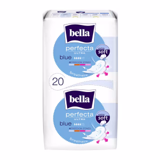 Гігієнічні прокладки Bella Perfecta Blue Soft Ultra 20 шт. (5900516305888/5900516305253)