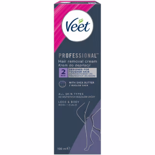 Крем для депіляції Veet Professional для всіх типів шкіри з Олією ши 100 мл (5900627099034)