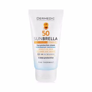 Засіб від засмаги Dermedic Sunbrella Baby Cream SPF50 Сонцезахисний крем для дітей 50 г (5901643172053)