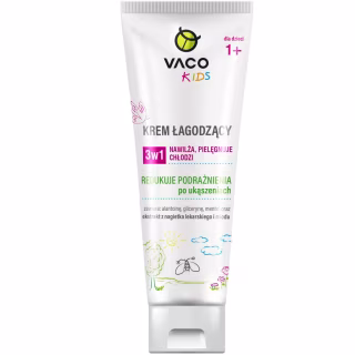 Средство после укусов насекомых Vaco Kids противовоспалительный увлажняющий крем для детей от 1 года 75 мл (5901821952415)