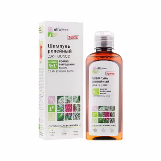 Шампунь Elfa Pharm Реп'яховий Проти випадіння волосся 200 мл (5901845500227)