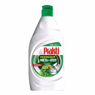 Засіб для ручного миття посуду Dr. Prakti Mieta + Kiwi 650 мл (5903855502673)