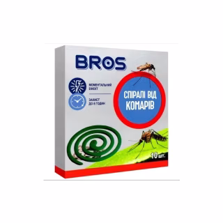 Спирали от комаров Bros 10 шт. (5904517061279)