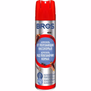 Аерозоль від комах Bros від повзаючих комах 400 мл (5904517061491)