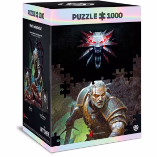 Пазл GoodLoot Witcher: Dark World 1000 елементів (5908305240464)