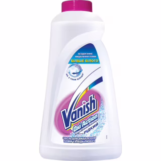 Средство для удаления пятен Vanish Oxi Action Кристальная белизна 1 л (5997321747750/4820232971109)