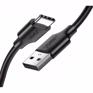Дата кабель USB 2.0 AM to USB-C 1.0m US287 Black Ugreen (60116)