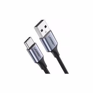 Дата кабель USB 2.0 AM to USB-C 1.5m US287 (Black) Ugreen (60117)