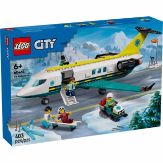 Конструктор LEGO City Літак швидкої медичної допомоги (60465)