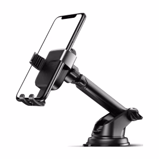 Універсальний автотримач Ugreen LP200 Gravity Phone Holder with Suction Cup Black (60990B)