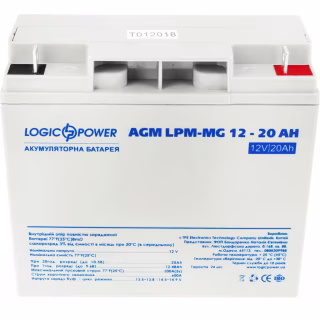 Батарея до ДБЖ LogicPower LPM MG 12В 20Ач (6556)