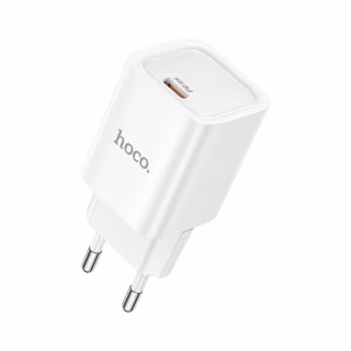 Зарядний пристрій HOCO C148A Charm USB-C PD30W White (6942007630306)