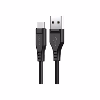 Дата кабель USB 2.0 AM to USB-C 1.2m 3.0A TPE Black Acefast (6974316280866)