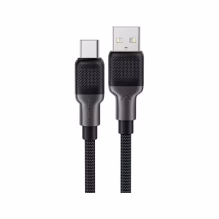 Дата кабель USB 2.0 AM to USB-C 1.2m 3.0A silicone braid Acefast (6974316283126)
