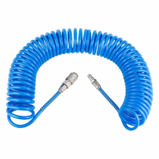 Пневматический шланг Sigma спиральный полиуретановый (PU) 10м 5.5x8мм (7012021)