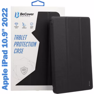 Чохол до планшета BeCover Tri Fold Soft TPU Silicone Apple iPad 10.9" 2022/24/11" 2025 Black (708518)