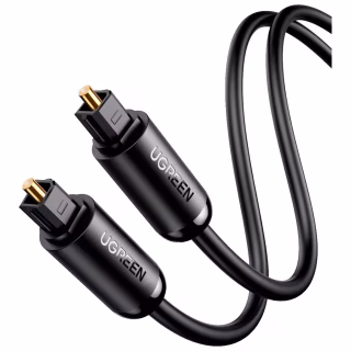 Кабель мультимедійний Optical Toslink 3.0m AV122 black Ugreen (70893)