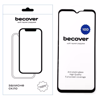 Стекло защитное BeCover Samsung Galaxy Xcover7 10D Black (711363)