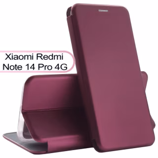 Чехол для мобильного телефона BeCover Exclusive Xiaomi Redmi Note 14 Pro 4G Red Wine (713525)