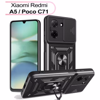 Чохол до мобільного телефона BeCover Military Xiaomi Redmi A5 / Poco C71 Black (713543)