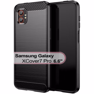 Чехол для мобильного телефона BeCover Carbon Series Samsung Galaxy XCover7 Pro SM-G766B Black (713559)