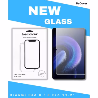 Стекло защитное BeCover Xiaomi Pad 8 / 8 Pro 11.2" Clear (714575)