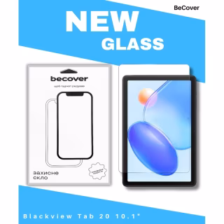 Стекло защитное BeCover Blackview Tab 20 10.1" (714606)