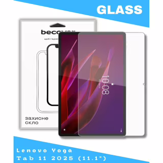 Стекло защитное BeCover Lenovo Yoga Tab 11 2025 (11.1") TB-710FU (714895)