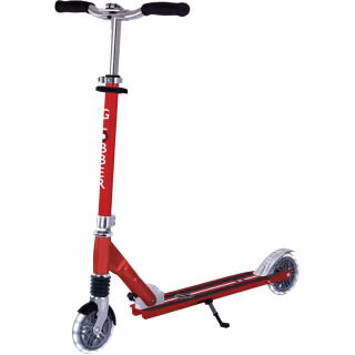 Самокат Globber Flow Element Comfort Lights колеса з підсвічуванням Червоний (727-102)