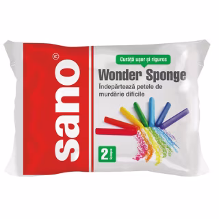 Губка для прибирання Sano Багатофункціональні 2 шт. (7290102991570)