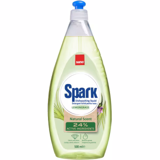 Средство для ручного мытья посуды Sano Spark Лемонграсс 500 мл (7290102993376)