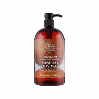 Гель для душа Dead Sea Collection с минералами Мертвого моря и маслом кокоса 1000 мл (7290107421348)