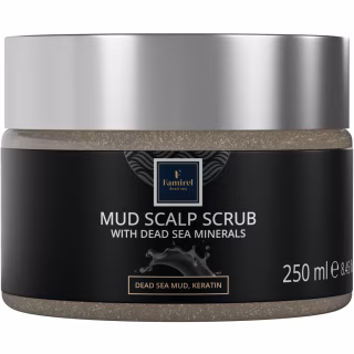 Скраб для шкіри голови Famirel З гряззю Мертвого моря 250 мл (7290114085649)