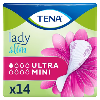 Урологічні прокладки Tena Lady Slim Ultra Mini 14 шт. (7322540013658/7322541115832)