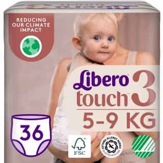 Подгузники Libero Touch Pants Размер 3 (5-9 кг) 36 шт (7322541739472)