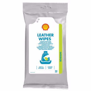 Автомобильная салфетка Shell Leather Wipes (73234)