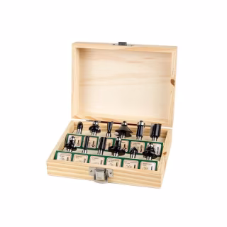 Набір фрез Tolsen фрез по дереву 12 шт (75680)