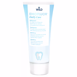 Зубная паста Dr. Wild Emofluor Daily Care со стабилизированным фторидом олова 75 мл (7611841701686)