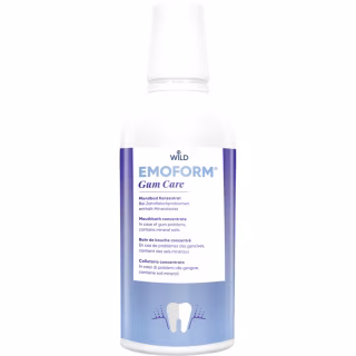 Ополіскувач для порожнини рота Dr. Wild Emoform Gum Care Догляд за яснами з мінеральними солями 500 мл (7611841702447)