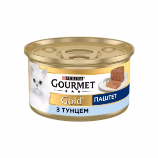 Паштет для котів Purina Gourmet Gold. З тунцем 85 г (7613031381029)